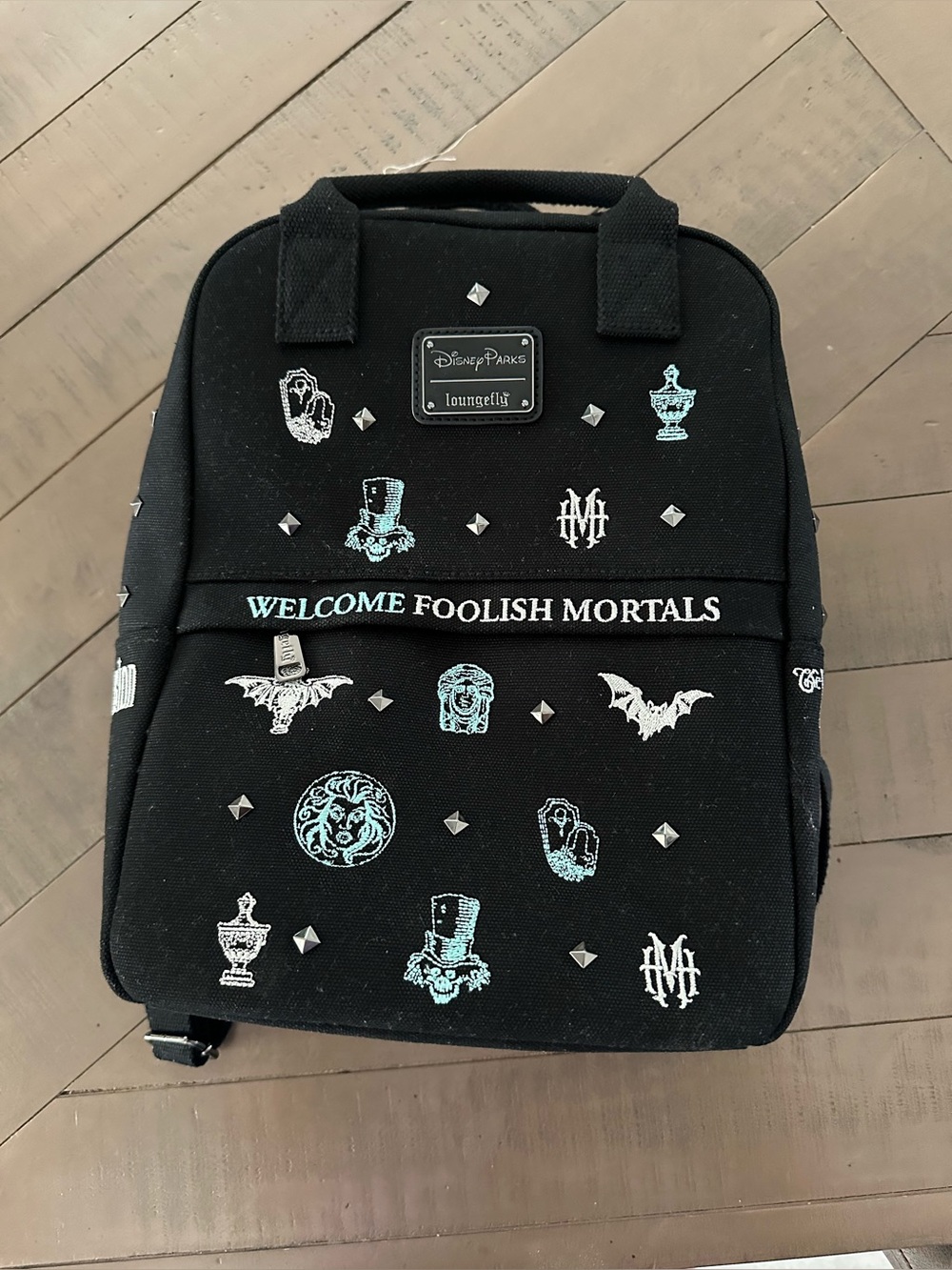 NWOT Disney Parks Exclusive Loungefly Haunted Mansion backpack